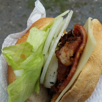 Carp Farmers' Market - Bacon on a bun - the works - Farmers Market Near Me - Ottawa, Ontario