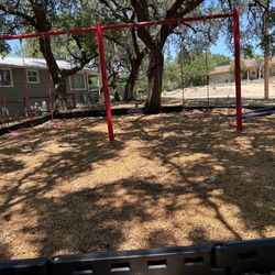 Castlebriar park - Swings next to private residence