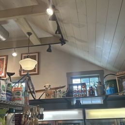 Floor to ceiling character in this lovely local spot