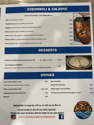 Menu photo 4 Coast to Coast Pizza Marathon, FL Menu photo 4 Coast to Coast Pizza Marathon, FL