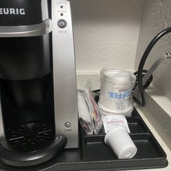 Holiday Inn Express & Suites Gainesville - One k-cup with coffee maker