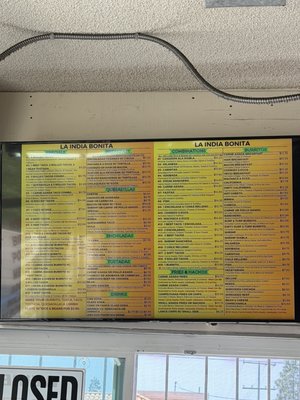 Menu photo 3 La India Bonita Chula Vista, CA Menu photo 3 La India Bonita Chula Vista, CA