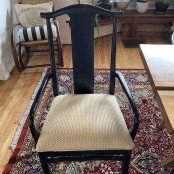 Len's Upholstery - Before: Chair 2 - Furniture Reupholstery Near Me - Seattle, Washington