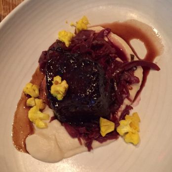 Agricola Eatery - Spice braised short rib ($32) - a lot of red cabbage - New American Near Me - Princeton, New Jersey Agricola Eatery - Spice braised short rib ($32) - a lot of red cabbage - New American Near Me - Princeton, New Jersey