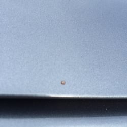Cleveland's Car Care - Dirt left on car after cleaning.