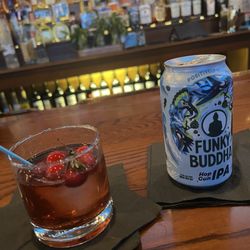 Black Marlin - A holiday crafted cocktail.