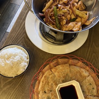 Chef Tan - X9. Scallion Pancakes G6. Chicken Griddle Dish with rice - Szechuan Near Me - Jersey City, New Jersey Chef Tan - X9. Scallion Pancakes G6. Chicken Griddle Dish with rice - Szechuan Near Me - Jersey City, New Jersey