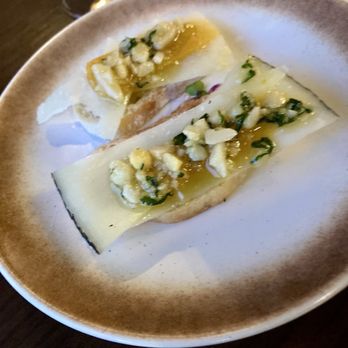 A Different Beast - Manchego with apricot jam and almonds - Tapas/Small Plates Near Me - Las Vegas, Nevada