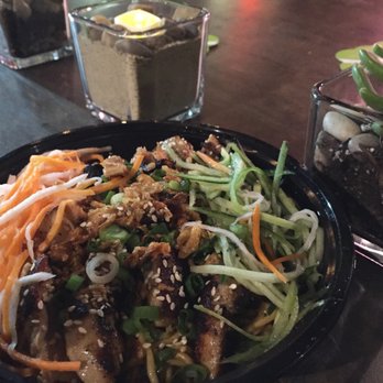 StopBye Café - Chicken Satay with Soba - Asian Fusion Near Me StopBye Café - Chicken Satay with Soba - Asian Fusion Near Me