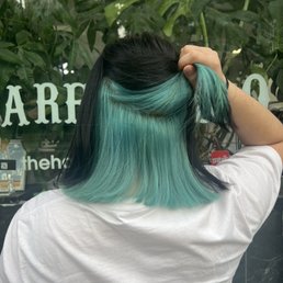 Peekaboo Green Hair Peekaboo Green Hair