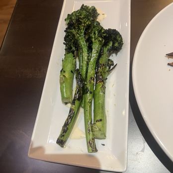 Cask & Cleaver Steakhouse - Charred broccolini - Bars Near Me - Mount Vernon, Washington