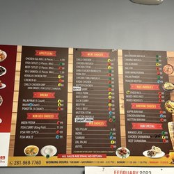 Grand Indian Kitchen - Menu