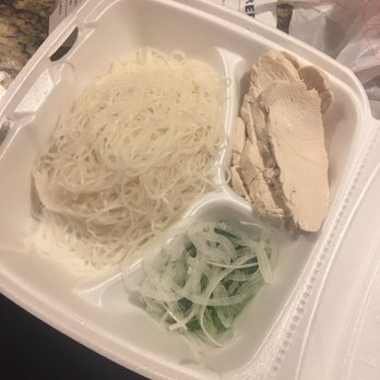 Pho Street Cafe - Styrofoam box with noodles and chicken and onion - Vietnamese Near Me - Wylie, Texas Pho Street Cafe - Styrofoam box with noodles and chicken and onion - Vietnamese Near Me - Wylie, Texas