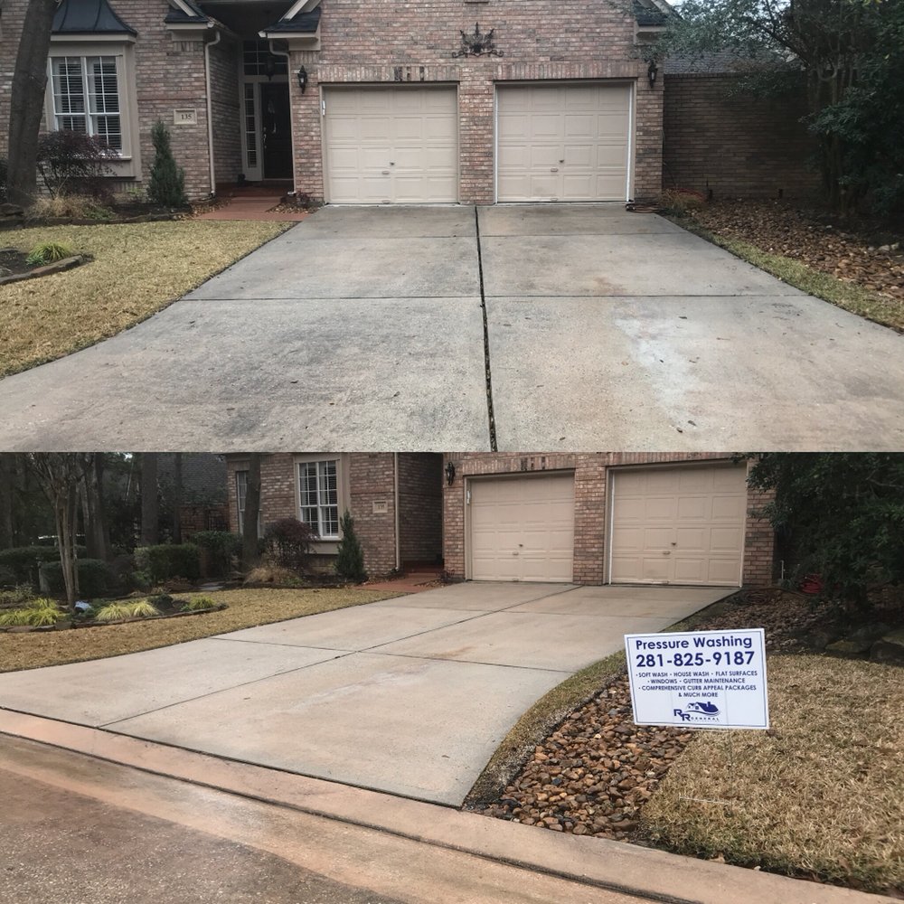 Slide of Woodlands Roof Cleaning & Pressure Washing