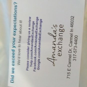 Amanda's Exchange - Used, Vintage & Consignment Near Me - Carmel, Indiana