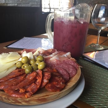 Casa d'Paco - Sangria with the cheese & sausage Tapas - Spanish Near Me - Newark, New Jersey
