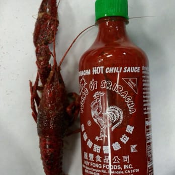 Crawfish Cafe - I found bigger crawfish later but my fingers were way too dirty to take a picture. - Seafood Near Me - Houston, Texas
