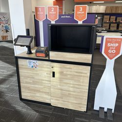 FedEx Office Print & Ship Center - Automated return center. Can scan your label or your QR code and make a label.
