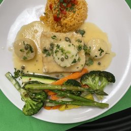 Mahi-mahi Y Vieiras De Mar Mahi-mahi Y Vieiras De Mar