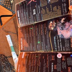 Awesome drink menu