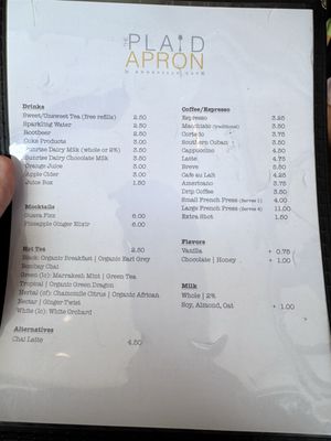 The Plaid Apron by null