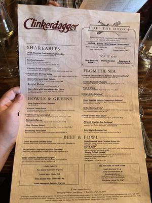 Menu photo 2 Clinkerdagger Spokane, WA