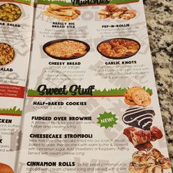 Stoner's Pizza Joint - Menu