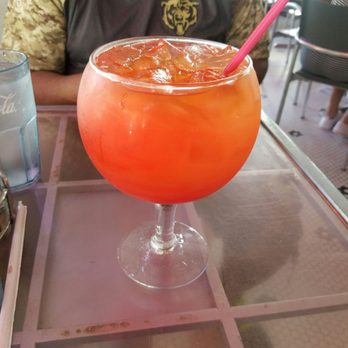 Big Pink - Mean Tai.  Best drink of the trip.  Only $19.50!!  Get it! - Pizza Near Me - Miami Beach, Florida