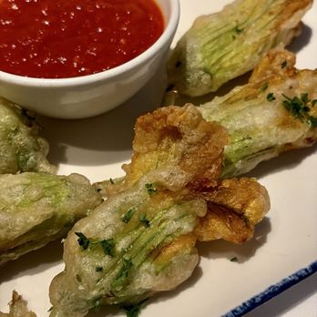 Limoncello Ristorante - Stuffed squash blossoms (special only) - Italian Near Me - Palm Beach Gardens, Florida Limoncello Ristorante - Stuffed squash blossoms (special only) - Italian Near Me - Palm Beach Gardens, Florida