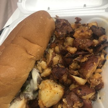 Bagelmania Restaurant - Philly cheesesteak subbed french fries for home fries - Bagels Near Me - Sunrise, Florida Bagelmania Restaurant - Philly cheesesteak subbed french fries for home fries - Bagels Near Me - Sunrise, Florida