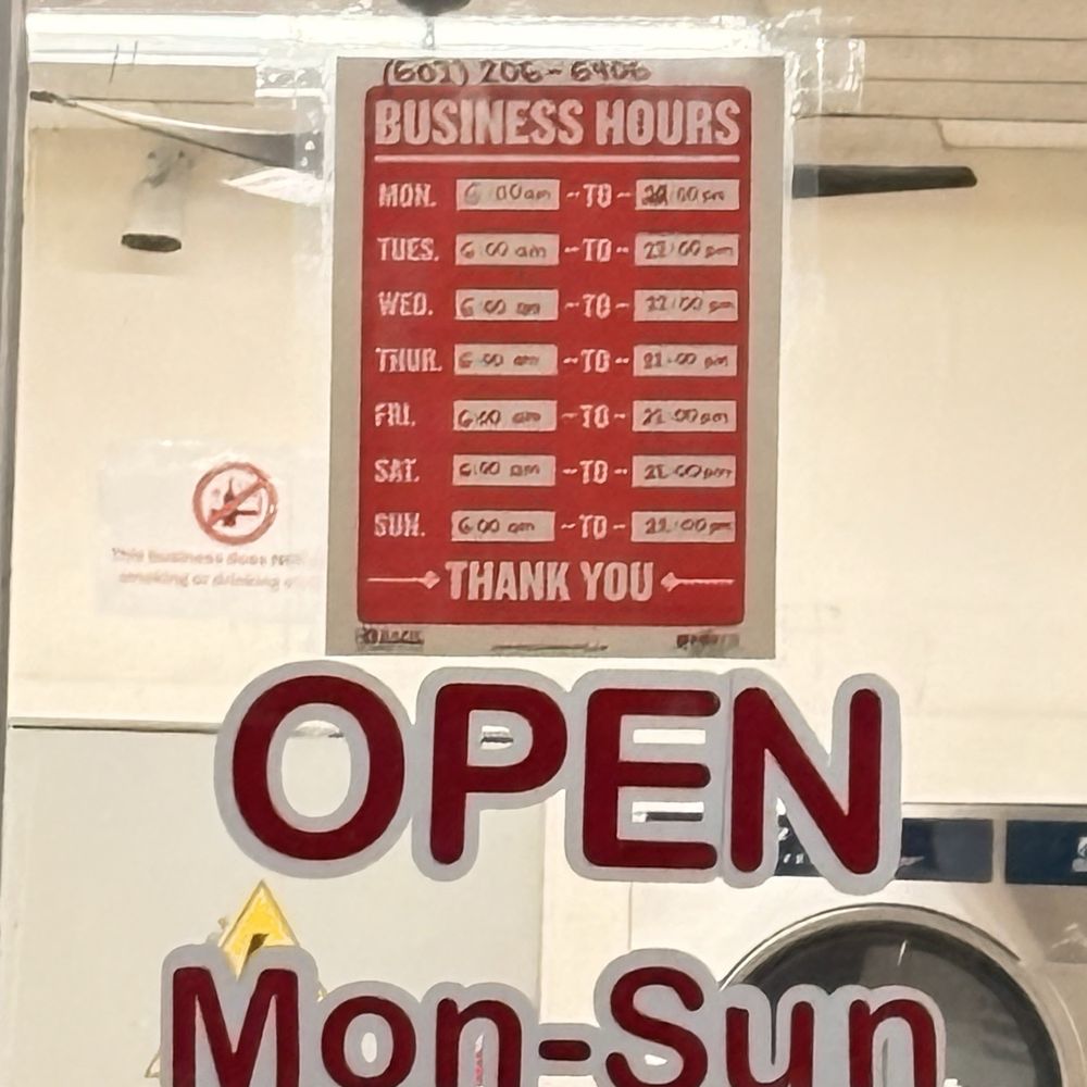Coin Laundry - Hours of Operation - Laundromat Near Me - Mesa, Arizona