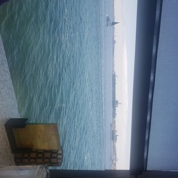 C Level - Sorry for the photo orientation. This is the view from our table for patio dining. - New American Near Me - San Diego, California