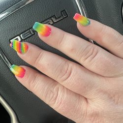 Lush Beauty Bar - Rainbow Nails By Lush Beauty Bar