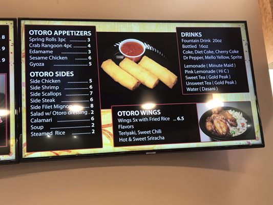 Menu photo 2 OTORO Hibachi Tuscaloosa, AL Menu photo 2 OTORO Hibachi Tuscaloosa, AL