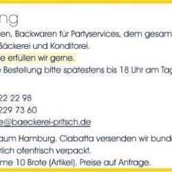Pritsch - Bäckerei, Konditorei, Café