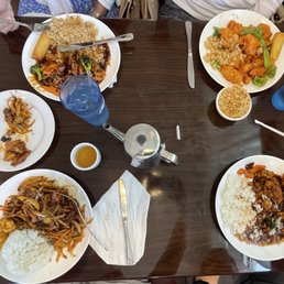A lot of food for Lunch portion...