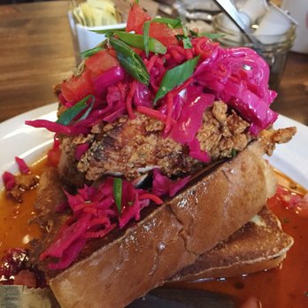 Jam Cafe on Beatty - Chicken French Toast - Breakfast & Brunch Near Me - Vancouver, British Columbia