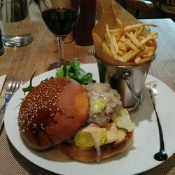Marie-Georgette - Burger bleu confit de figues