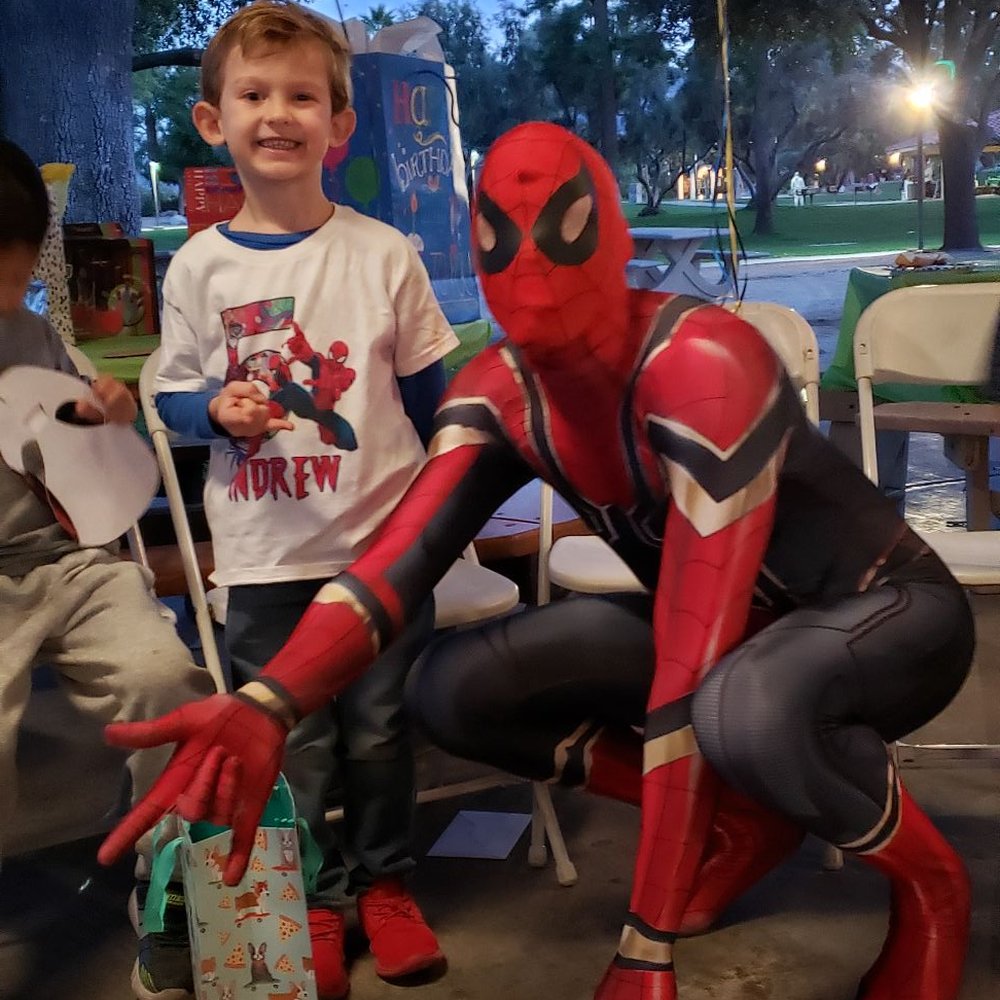 The amazing Spiderman!