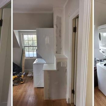 Chuck Handyman - New second floor nanny laundry room Installation - Handyman Near Me Chuck Handyman - New second floor nanny laundry room Installation - Handyman Near Me