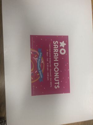 Sarah Donuts by null