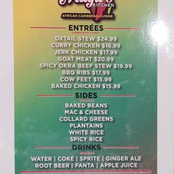 Menu (June 2023) - Subject to Change