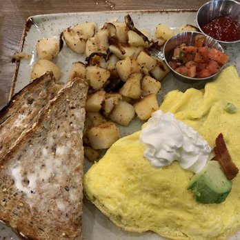 First Watch - The Bacado omelette. Could've used more flavor. Toast & potatoes were perfect - Breakfast & Brunch Near Me - Prairie Village, Kansas First Watch - The Bacado omelette. Could've used more flavor. Toast & potatoes were perfect - Breakfast & Brunch Near Me - Prairie Village, Kansas