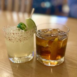 Pig Ate My Pizza - Spicy margarita, nouvelle old fashioned