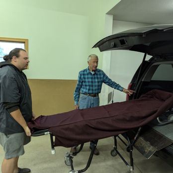 Central Montana Crematorium - Gavin and Paul checking equipment - Cremation Services Near Me - Lewistown, Montana Central Montana Crematorium - Gavin and Paul checking equipment - Cremation Services Near Me - Lewistown, Montana