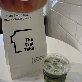 The F1rst Take - tofu matcha - Bakeries Near Me - San Jose, California