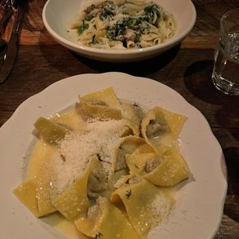 Sotto - Cappellacci (amazing) penne con salsiccia (too salty) - Italian Near Me - Cincinnati, Ohio Sotto - Cappellacci (amazing) penne con salsiccia (too salty) - Italian Near Me - Cincinnati, Ohio