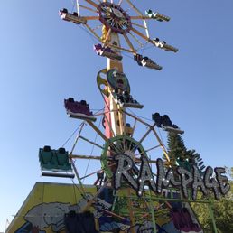 New roller coaster they had up.