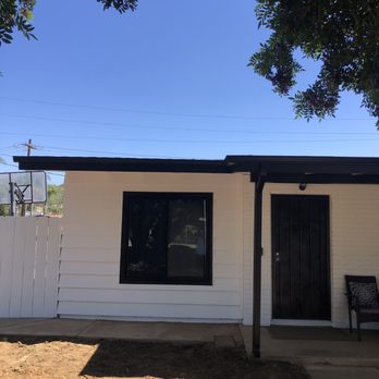 Ace Rain Gutters & Rain Systems - Satin Black gutter to match my trim - Gutter Services Near Me - San Marcos, California Ace Rain Gutters & Rain Systems - Satin Black gutter to match my trim - Gutter Services Near Me - San Marcos, California