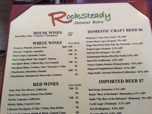 Menu photo 5 Rocksteady Jamaican Bistro Boca Raton, FL